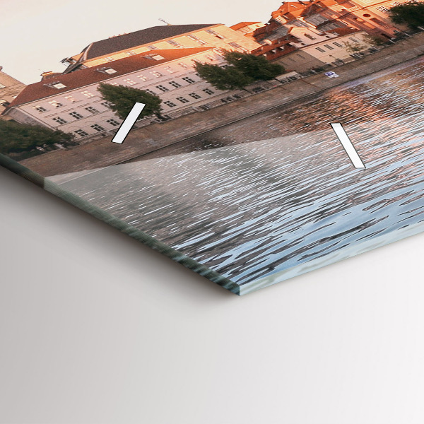 Zegar poziomy Most Karola w Pradze