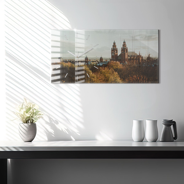 Zegar poziomy Galeria sztuki w Glasgow