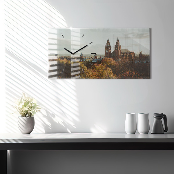 Zegar poziomy Galeria sztuki w Glasgow