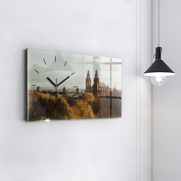 Zegar poziomy Galeria sztuki w Glasgow