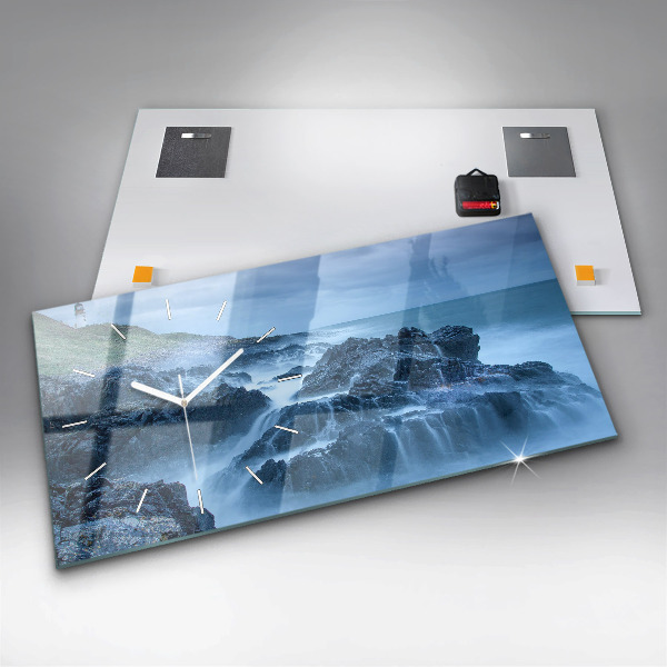 Zegar poziomy Latarnia Morska