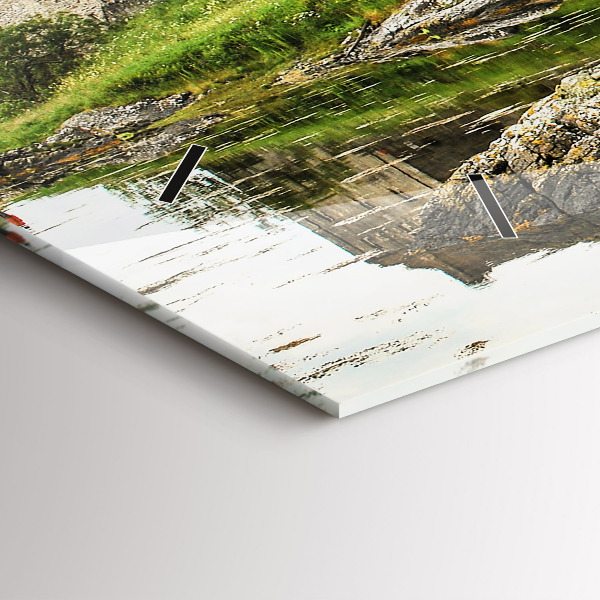 Zegar poziomy Zamek Eilean Donan Szkocja