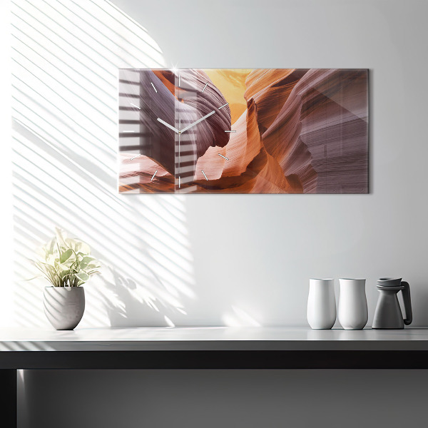 Zegar poziomy Kanion Antylopy