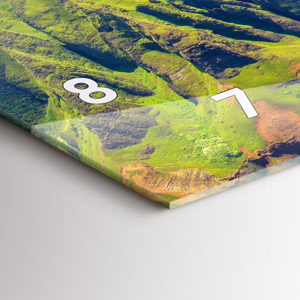 Zegar poziomy Morze na Hawajach