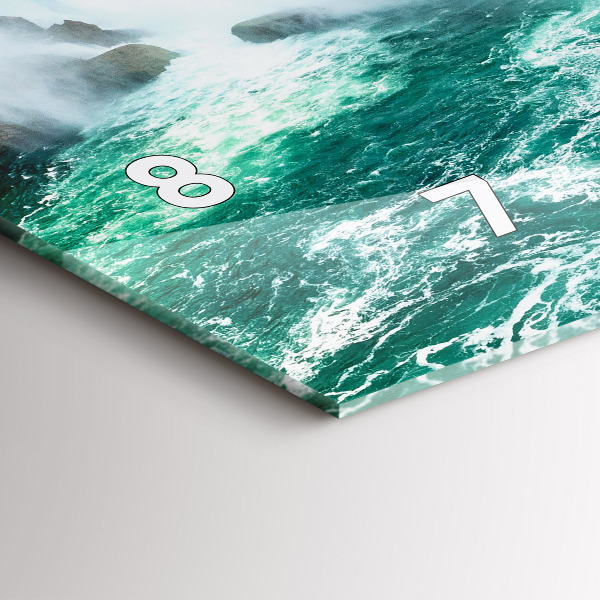 Zegar poziomy Łódź Niagara