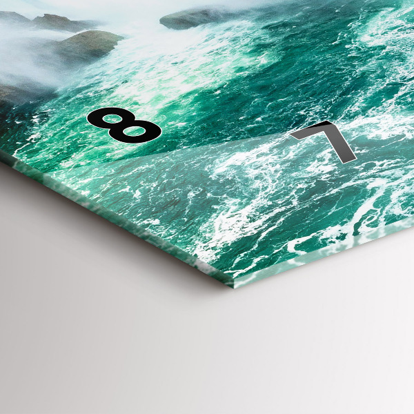 Zegar poziomy Łódź Niagara