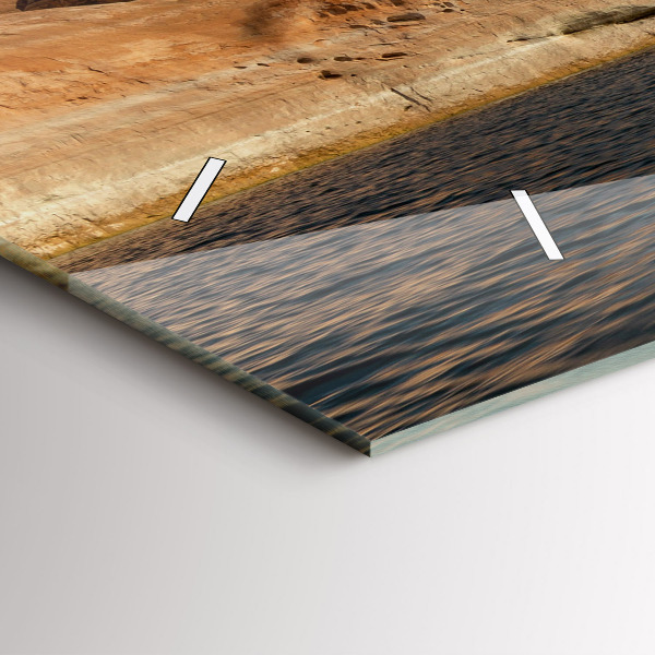 Zegar poziomy Osoba na nartach wodnych