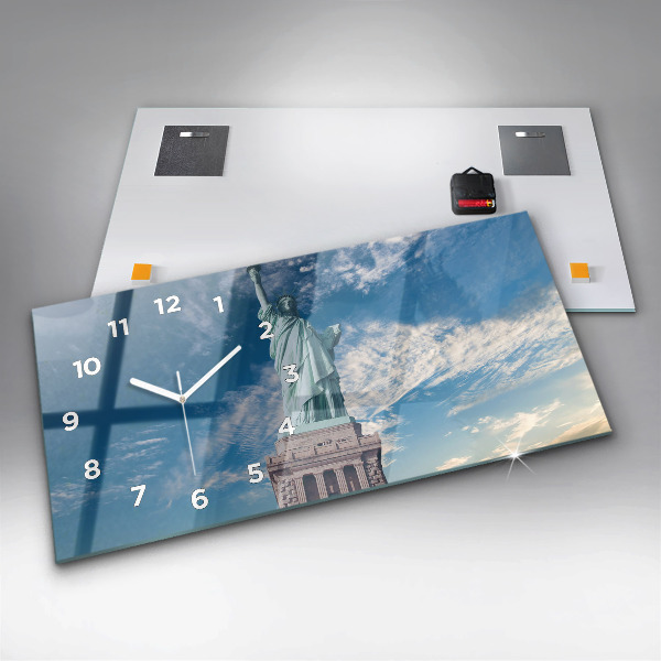 Zegar poziomy Statua Wolności Nowy Jork