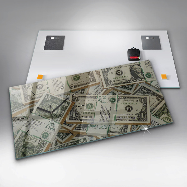 Zegar poziomy 1 dolar amerykański