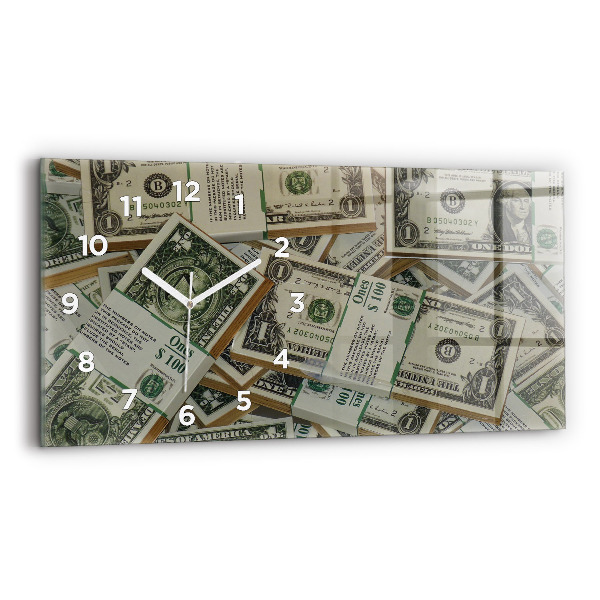 Zegar poziomy 1 dolar amerykański