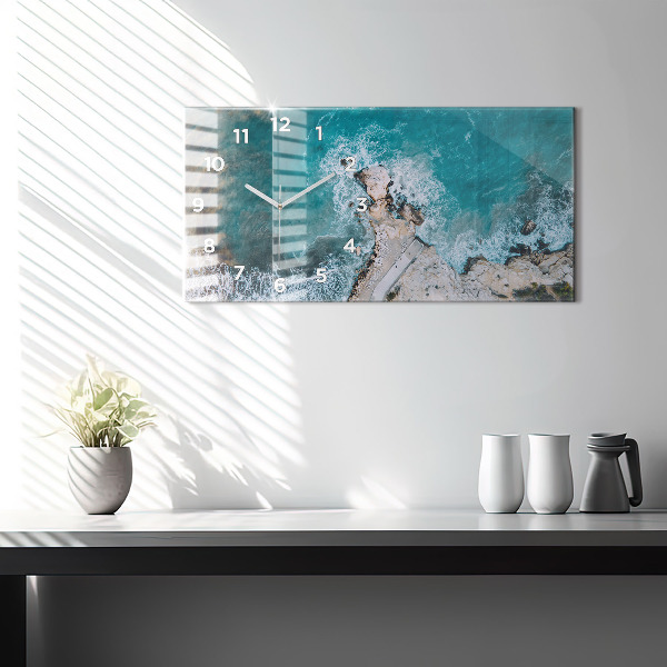 Zegar poziomy Fiordy w Costa Blanca