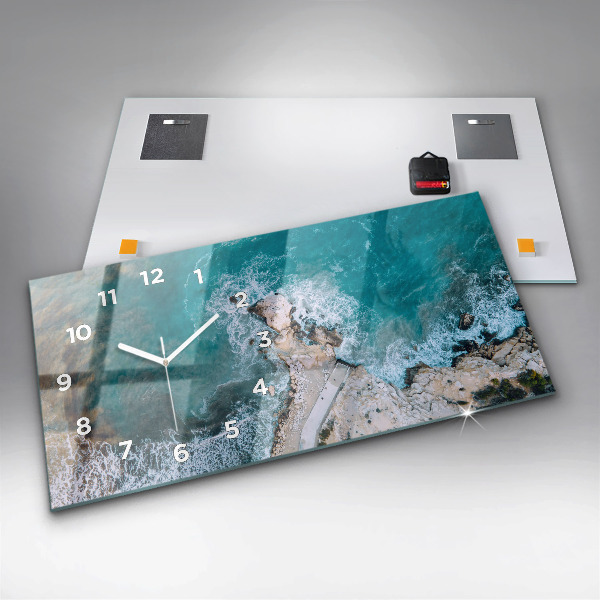 Zegar poziomy Fiordy w Costa Blanca