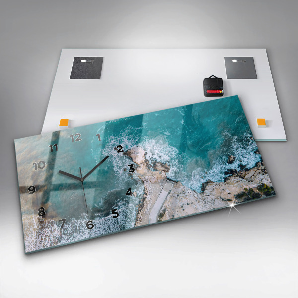 Zegar poziomy Fiordy w Costa Blanca