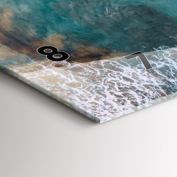 Zegar poziomy Fiordy w Costa Blanca