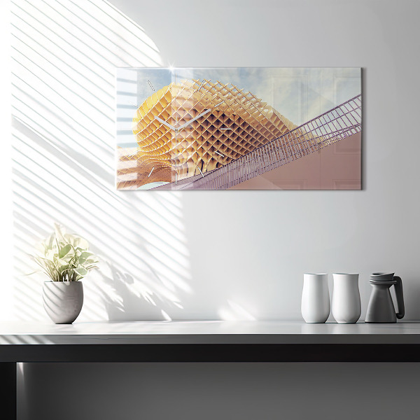 Zegar poziomy Punkt widokowy w Sewilla