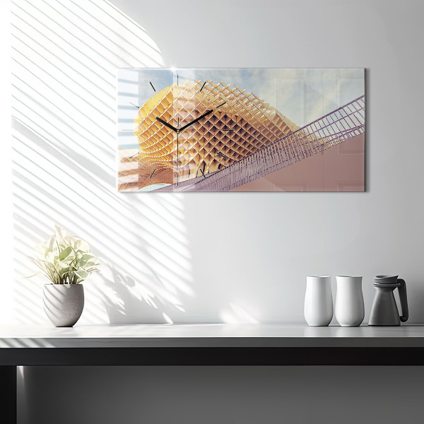 Zegar poziomy Punkt widokowy w Sewilla