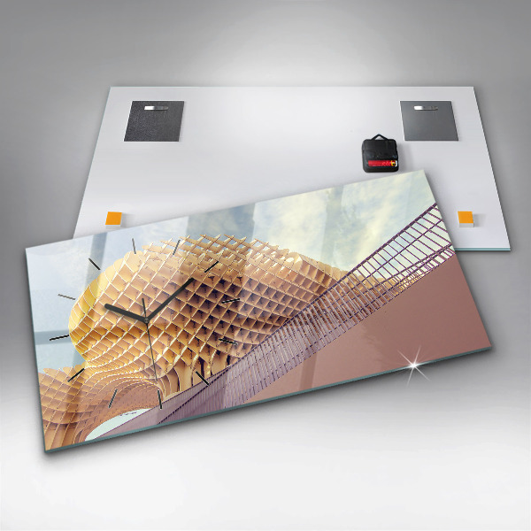 Zegar poziomy Punkt widokowy w Sewilla