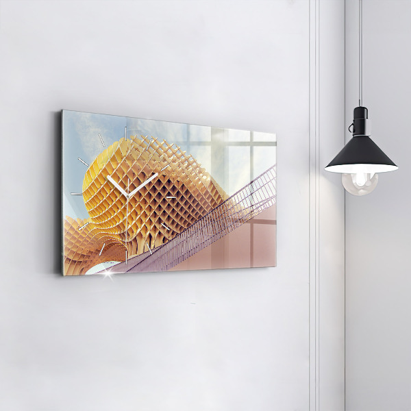 Zegar poziomy Punkt widokowy w Sewilla