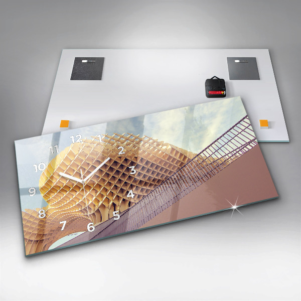 Zegar poziomy Punkt widokowy w Sewilla