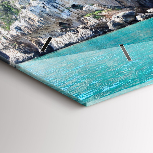 Zegar poziomy Podwodna Jaskinia