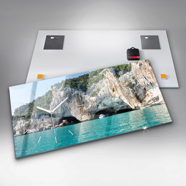 Zegar poziomy Podwodna Jaskinia