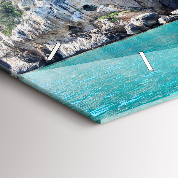 Zegar poziomy Podwodna Jaskinia