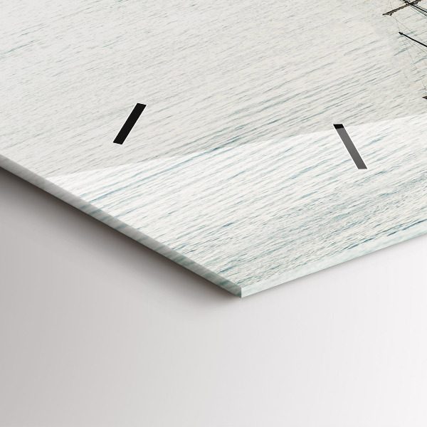 Zegar poziomy Żaglowiec w Dubrowniku