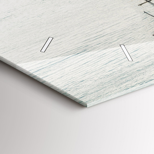 Zegar poziomy Żaglowiec w Dubrowniku