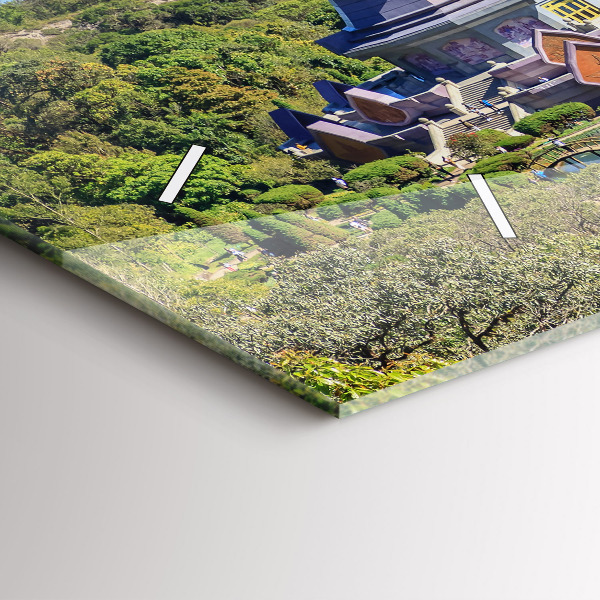 Zegar ścienny poziomy Park narodowy Chiang mai