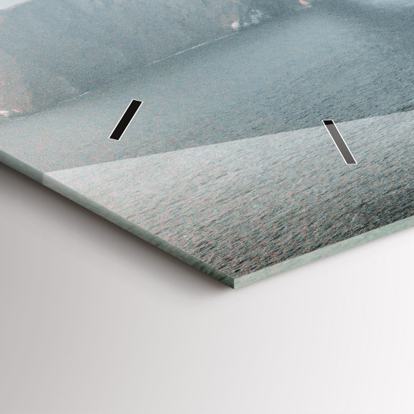 Zegar ścienny poziomy Most Golden Gate