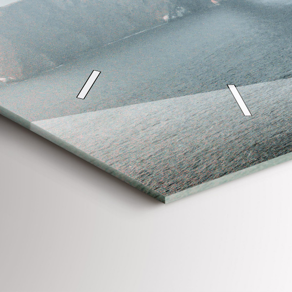 Zegar ścienny poziomy Most Golden Gate