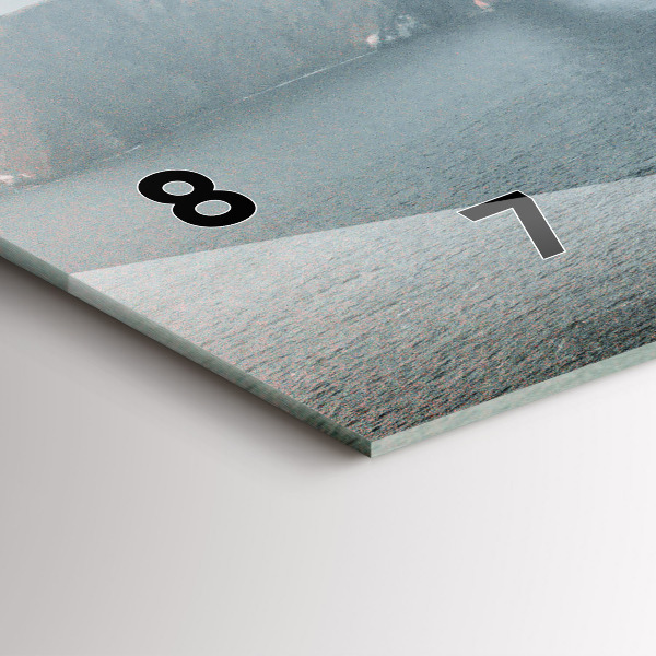 Zegar ścienny poziomy Most Golden Gate