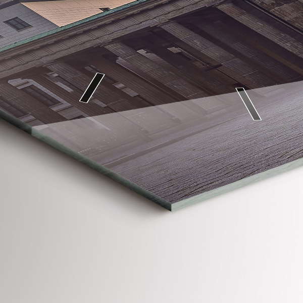 Zegar ścienny poziomy Brama Brandenburska