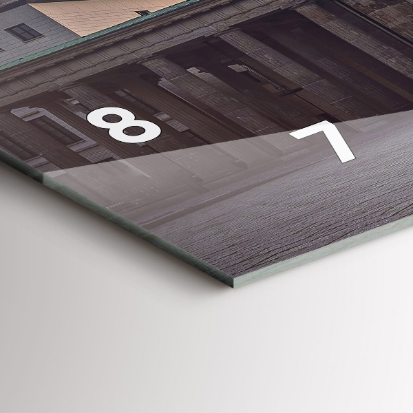 Zegar ścienny poziomy Brama Brandenburska