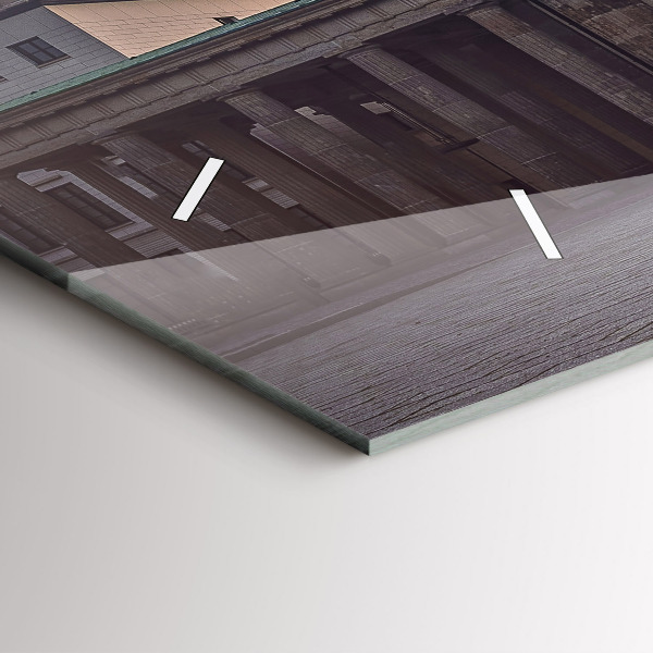 Zegar ścienny poziomy Brama Brandenburska