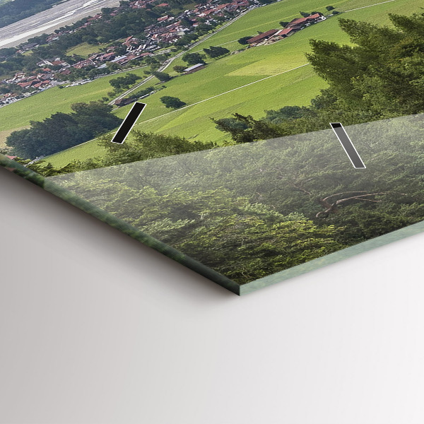 Zegar ścienny poziomy Zamek w Neuschwanstein