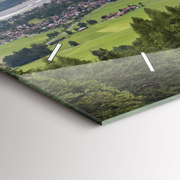 Zegar ścienny poziomy Zamek w Neuschwanstein