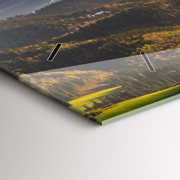 Zegar ścienny poziomy Pieniny – Wysoki Wierch