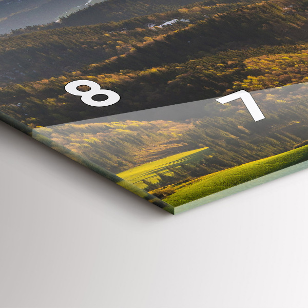 Zegar ścienny poziomy Pieniny – Wysoki Wierch