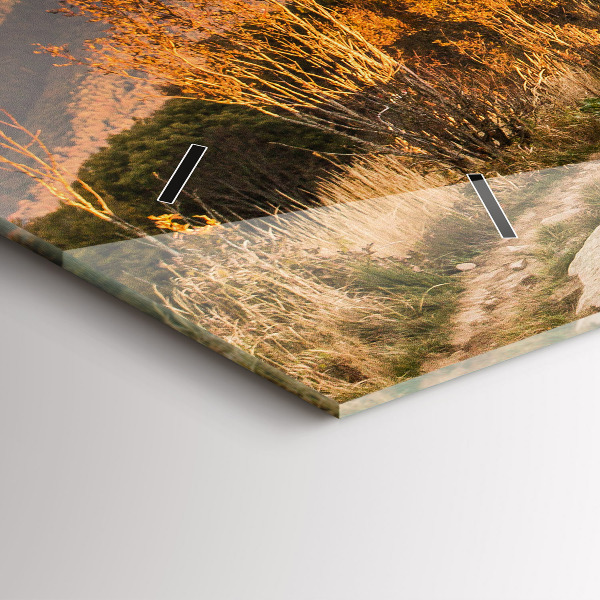 Zegar szklany poziomy Góry Bieszczady