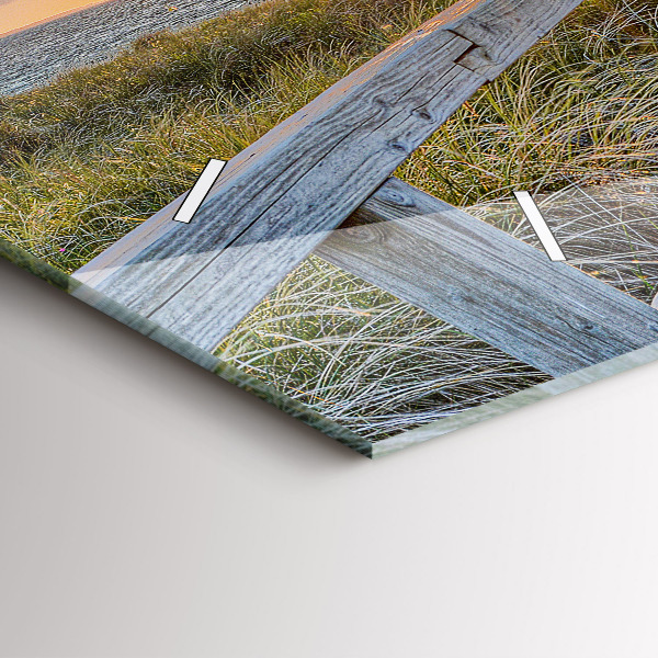 Zegar ścienny poziomy Wakacje na plaży