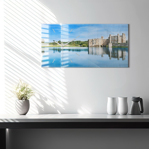 Zegar ścienny poziomy Zamek w Leeds