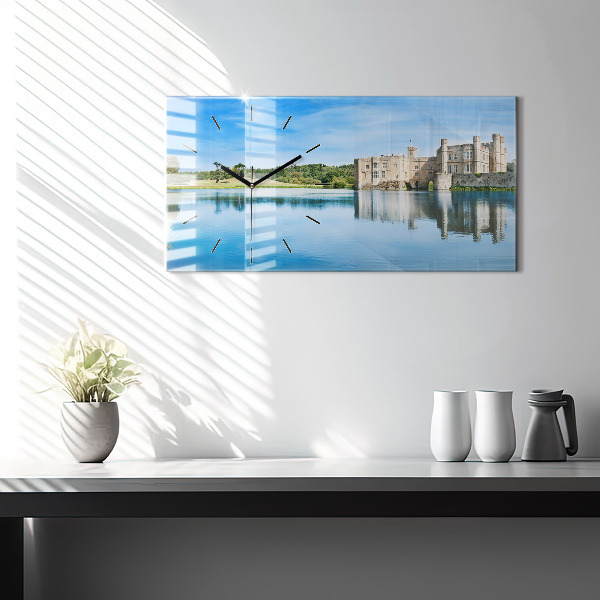 Zegar ścienny poziomy Zamek w Leeds