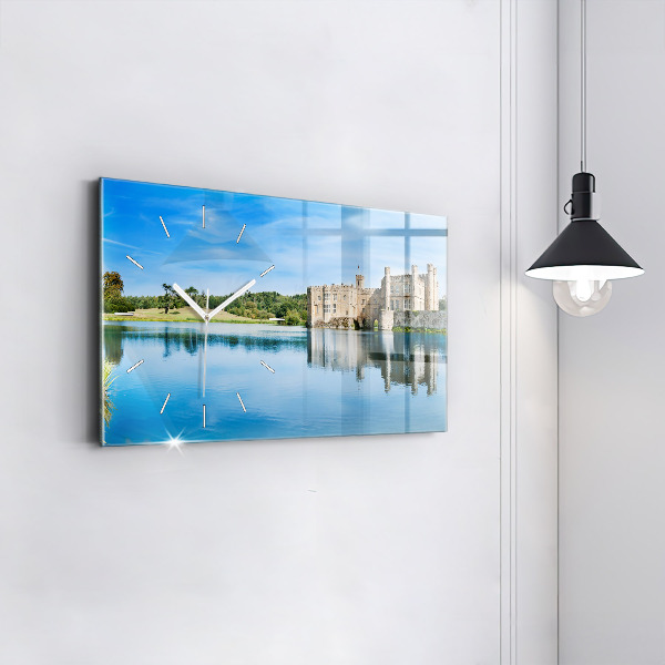 Zegar ścienny poziomy Zamek w Leeds