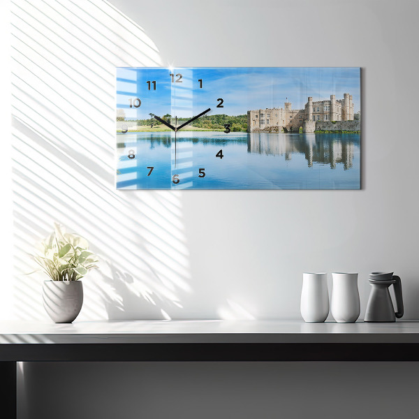 Zegar ścienny poziomy Zamek w Leeds