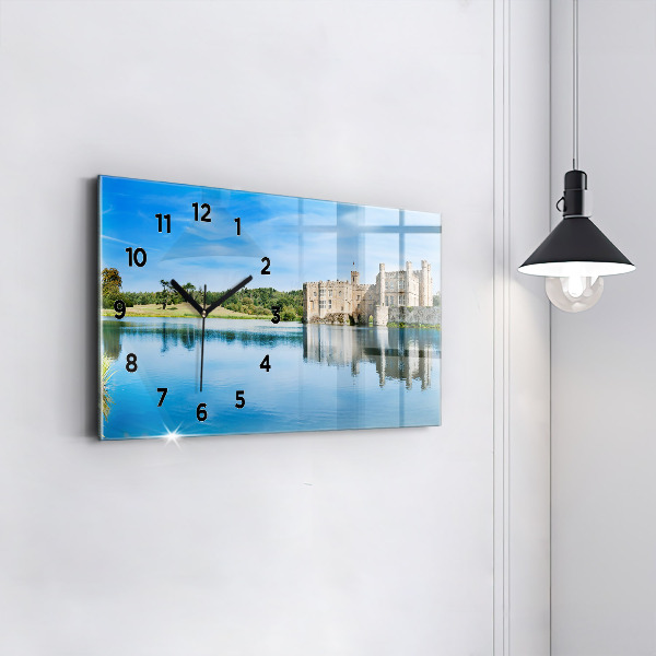 Zegar ścienny poziomy Zamek w Leeds