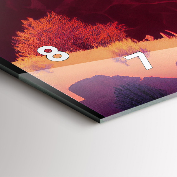 Zegar szklany poziomy Pustynia w Arizonie ilustracja