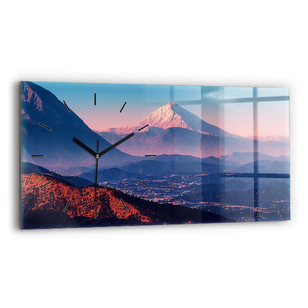 Zegar poziomy Góry w San Antonio USA