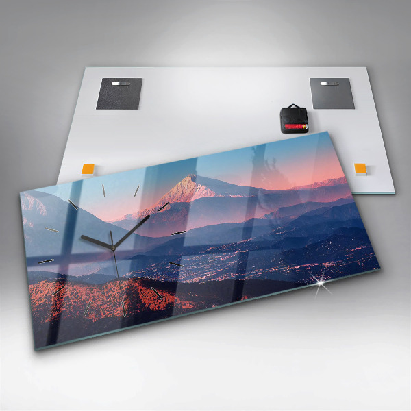 Zegar poziomy Góry w San Antonio USA