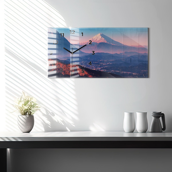 Zegar poziomy Góry w San Antonio USA